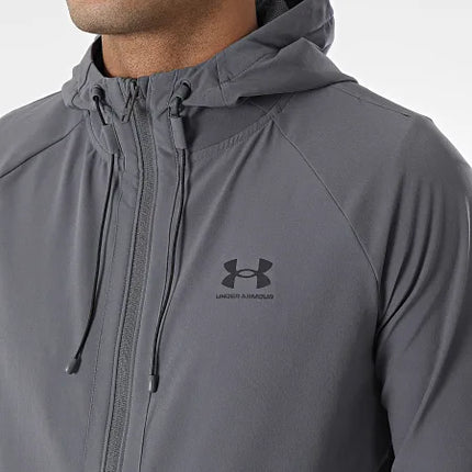 Ensemble De Survetement Stretch Woven UA Vibe 6003001 1386557 Gris Anthracite